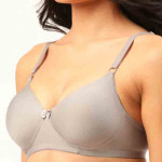 Women Solid Non-Wired Lightly Padded T-shirt Bra