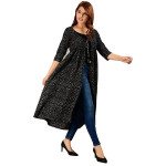 Cotton Long Printed Shrug for Women