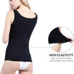 Womens Tank Top Lace Camisoles Undershirt Slim Fit with Premium Cotton Ultra Soft